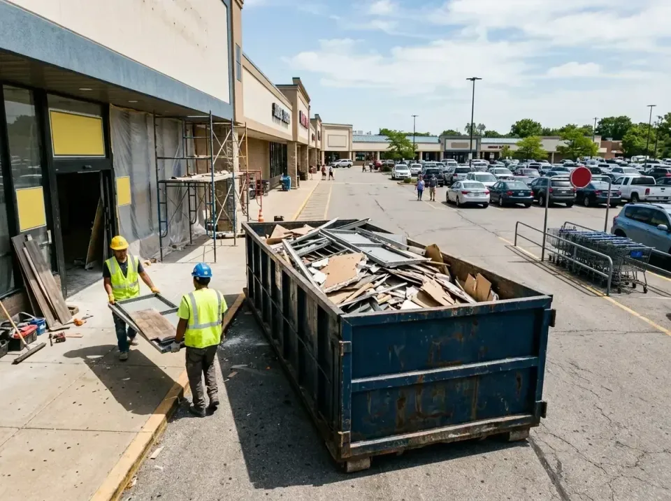 retail-store-renovation-debris-003 — frequently asked questions, Roll-off Dumpster Rentals in Creve Coeur, IL